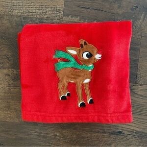 Christmas baby blanket